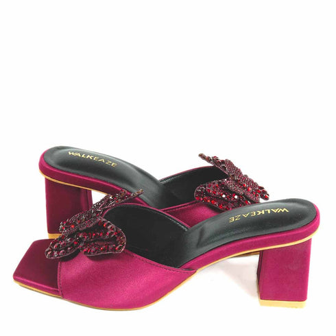 Women Formal Block Heel - 74945S - Block Heel - Walkeaze